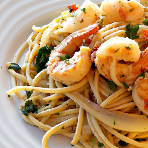 Zesty Shrimp Scampi Meets Wholesome Whole Wheat Linguine